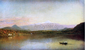  Jasper Francis Cropsey Boaters on a Lake - Art Print