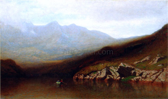  Alexander Helwig Wyant Boating in the Adirondacks - Art Print