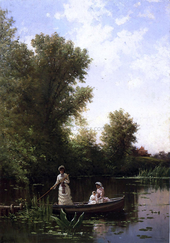  Alfred Thompson Bricher Boating in the Afternoon - Art Print