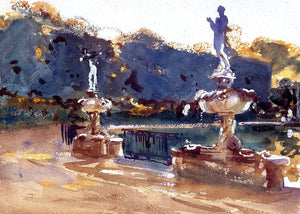  John Singer Sargent Boboli Gardens - Art Print