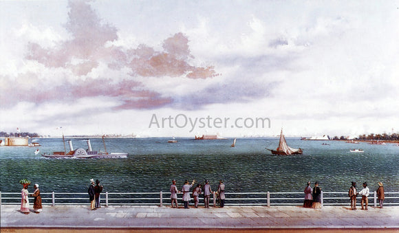  William Aiken Walker Bombardment of Fort Sumter, Charleston Harbor, Charleston, South Carolina, 1863 - Art Print