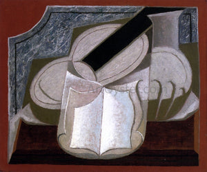  Juan Gris Book and Guitar - Art Print