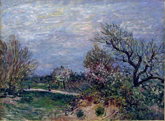  Alfred Sisley Border of the Woods - Art Print
