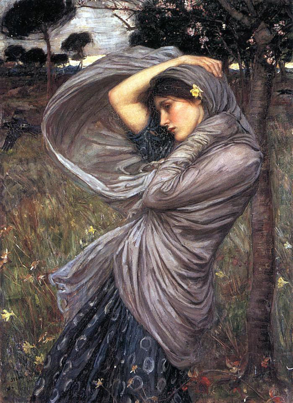  John William Waterhouse Boreas - Art Print