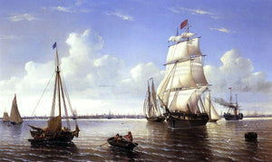  William Bradford Boston Harbor - Art Print