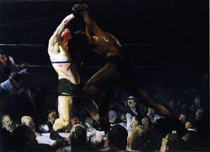  George Wesley Bellows Both Members of This Club - Art Print