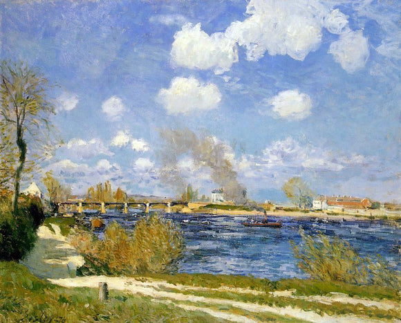  Alfred Sisley Bougival - Art Print