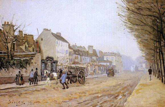  Alfred Sisley Boulevard Heloise, Argenteuil - Art Print