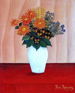  Henri Rousseau Bouquet of Flowers - Art Print