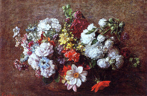  Henri Fantin-Latour Bouquet of Flowers - Art Print