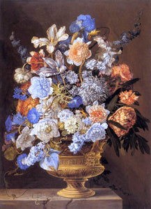  II Jacques Bailly Bouquet of Flowers - Art Print