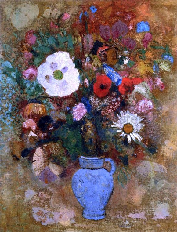  Odilon Redon Bouquet of Flowers - Art Print