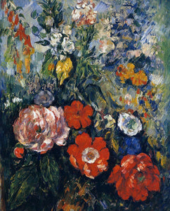  Paul Cezanne Bouquet of Flowers - Art Print