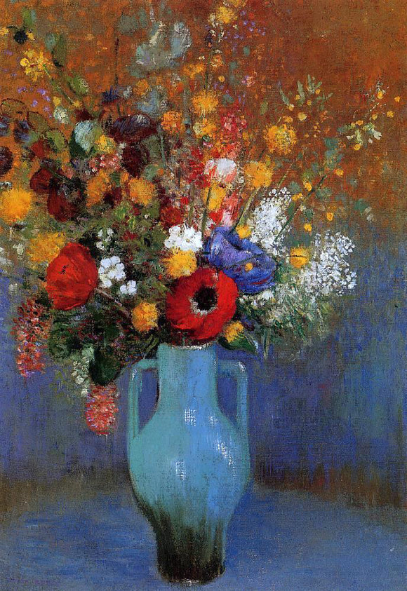  Odilon Redon Bouquet of Wild Flowers - Art Print