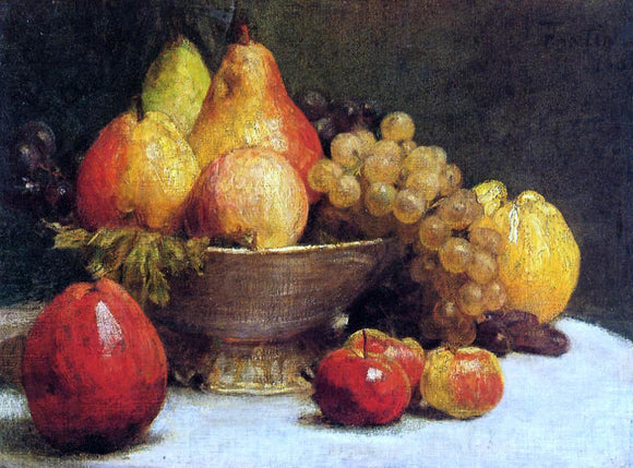  Henri Fantin-Latour Bowl of Fruit - Art Print