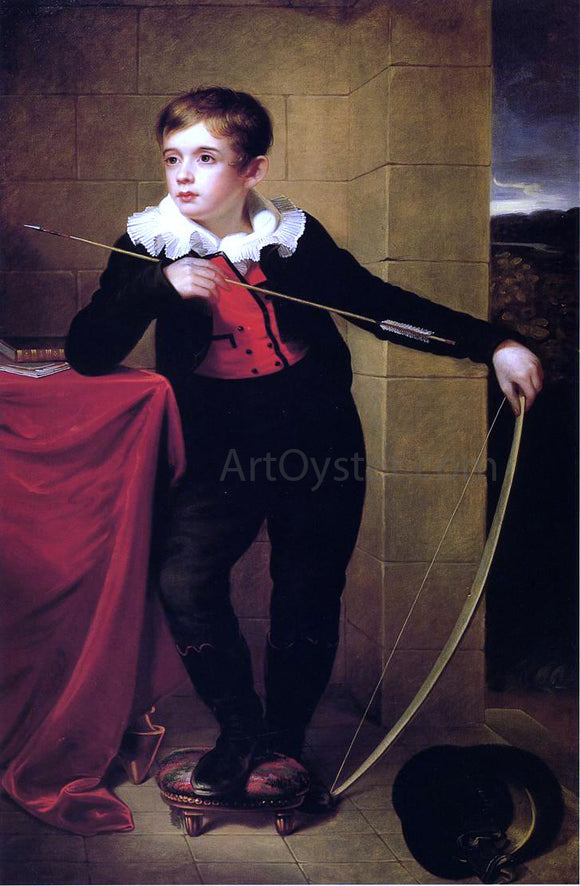 Rembrandt Peale Boy from the Taylor Family - Art Print