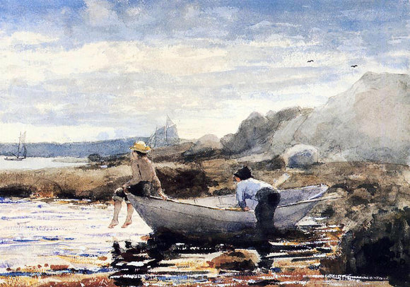  Winslow Homer Boys in a Dory - Art Print