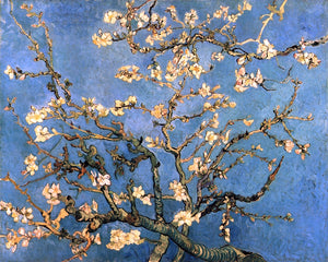  Vincent Van Gogh A Branch with Almond Blossom - Art Print