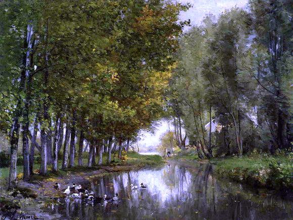  Stanislas Lepine Bras de Seine du cote de Neuilly - Art Print