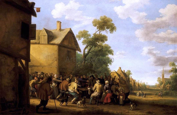  Joost Cornelisz Droochsloot Brawling Peasants - Art Print