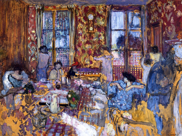  Edouard Vuillard A Breakfast at Villerville - Art Print