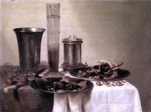  Willem Claesz Heda Breakfast Still-Life - Art Print