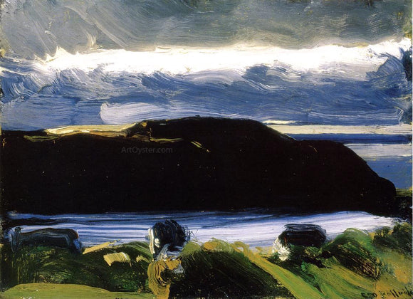  George Wesley Bellows Breaking Sky, Monhegan - Art Print