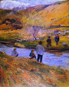  Paul Gauguin Breton Fishermen - Art Print