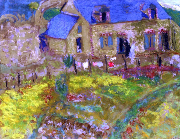  Edouard Vuillard Breton House - Art Print