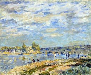  Alfred Sisley Bridge at Serves - Art Print