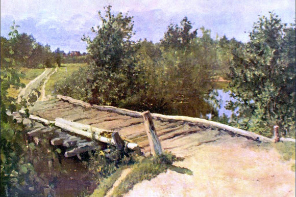  Constantin Alexeevich Korovin Bridge - Art Print