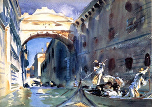  John Singer Sargent A Bridge of Sighs - Art Print