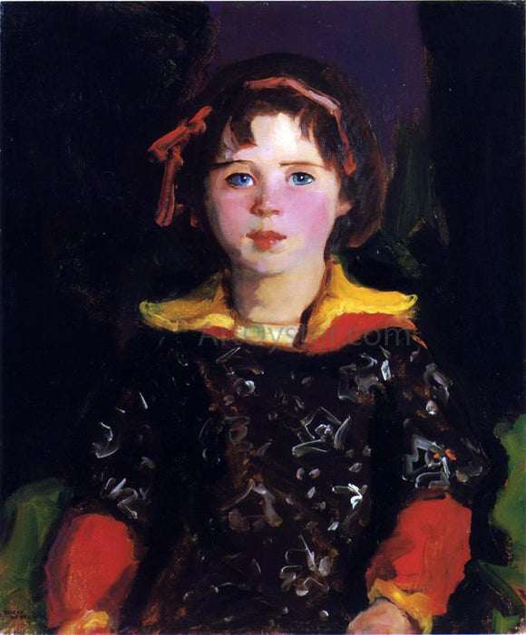  Robert Henri Bridgie (also known as Girl with Chinese Dress) - Art Print