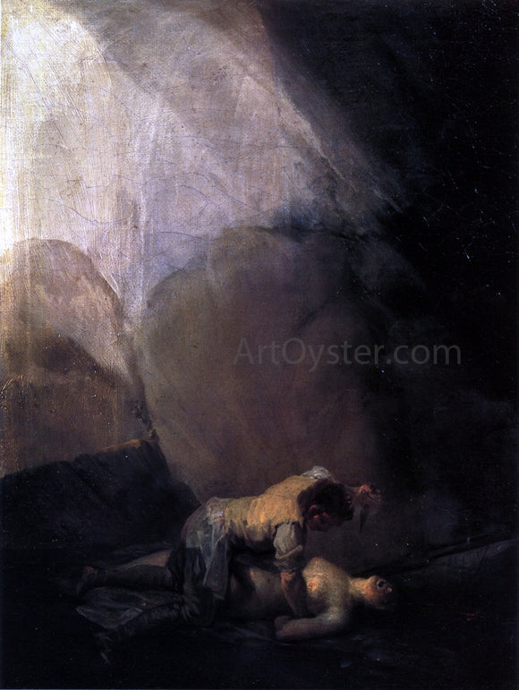  Francisco Jose de Goya Y Lucientes Brigand Murdering a Woman - Art Print