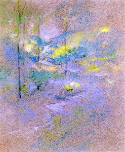  John Twachtman Brook Among the Trees - Art Print