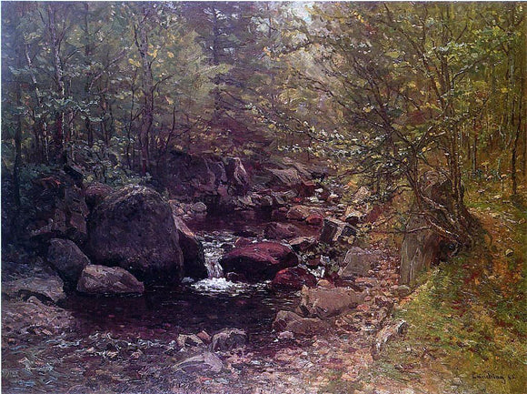  John Joseph Enneking Brook in Spring - Art Print