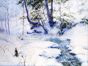  Walter Launt Palmer Brook in Winter - Art Print