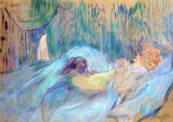  Henri De Toulouse-Lautrec Brothel on the Rue des Moulins: Rolande - Art Print