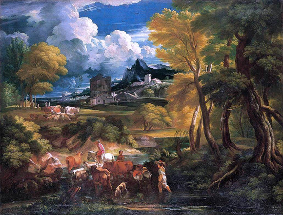  The Younger Pieter Mulier Bucolic Landscape - Art Print