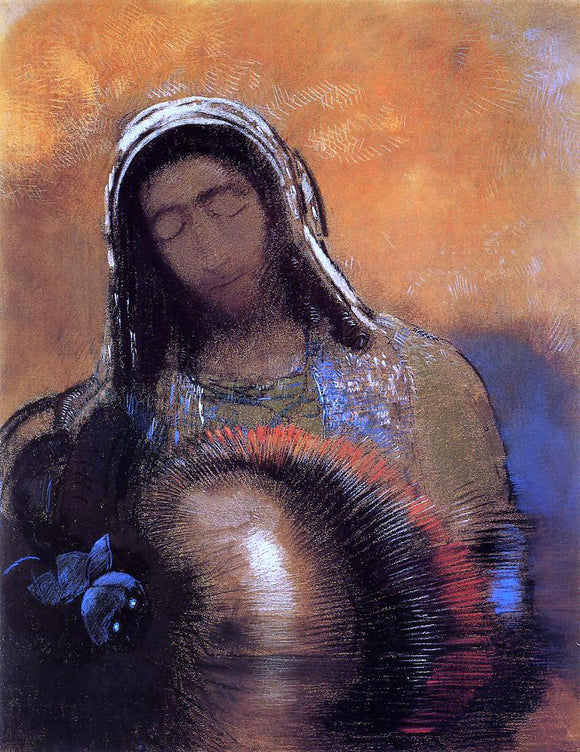  Odilon Redon Buddha - Art Print