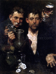  Charles Webster Hawthorne Bums Drinking - Art Print
