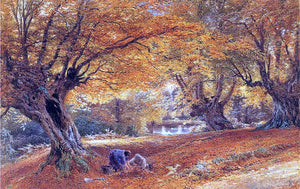  Myles Birket Foster Burnham Beeches - Art Print