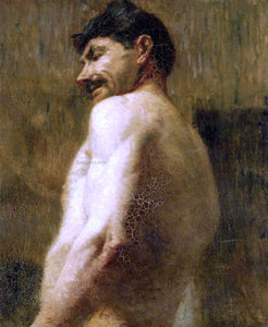  Henri De Toulouse-Lautrec Bust of a Nude Man - Art Print