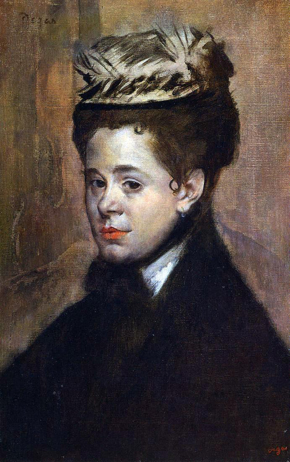 Arthur Wesley Dow Bust of a Woman - Art Print