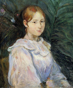  Berthe Morisot Bust of Alice Gamby - Art Print