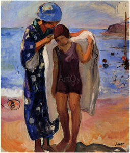  Henri Lebasque By the Beach - Art Print