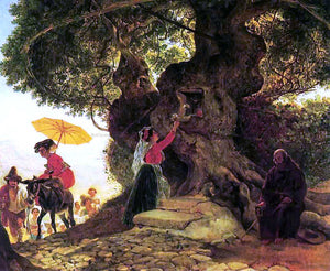  Karl Pavlovich Brulloff By the Bogoroditsky Oak - Art Print