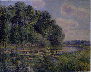  Gustave Loiseau By the Eure River in Summer - Art Print