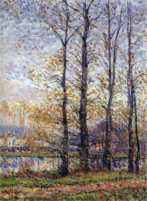  Gustave Loiseau By the Oise at Precy - Art Print