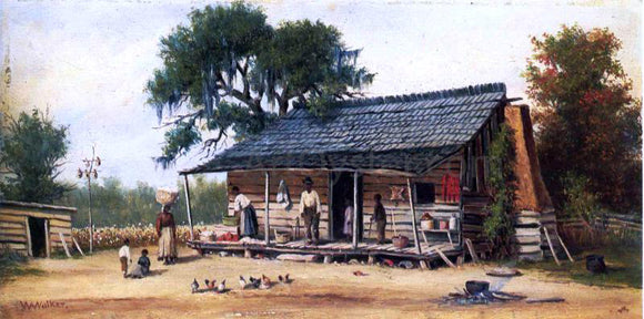  William Aiken Walker A Cabin - Art Print